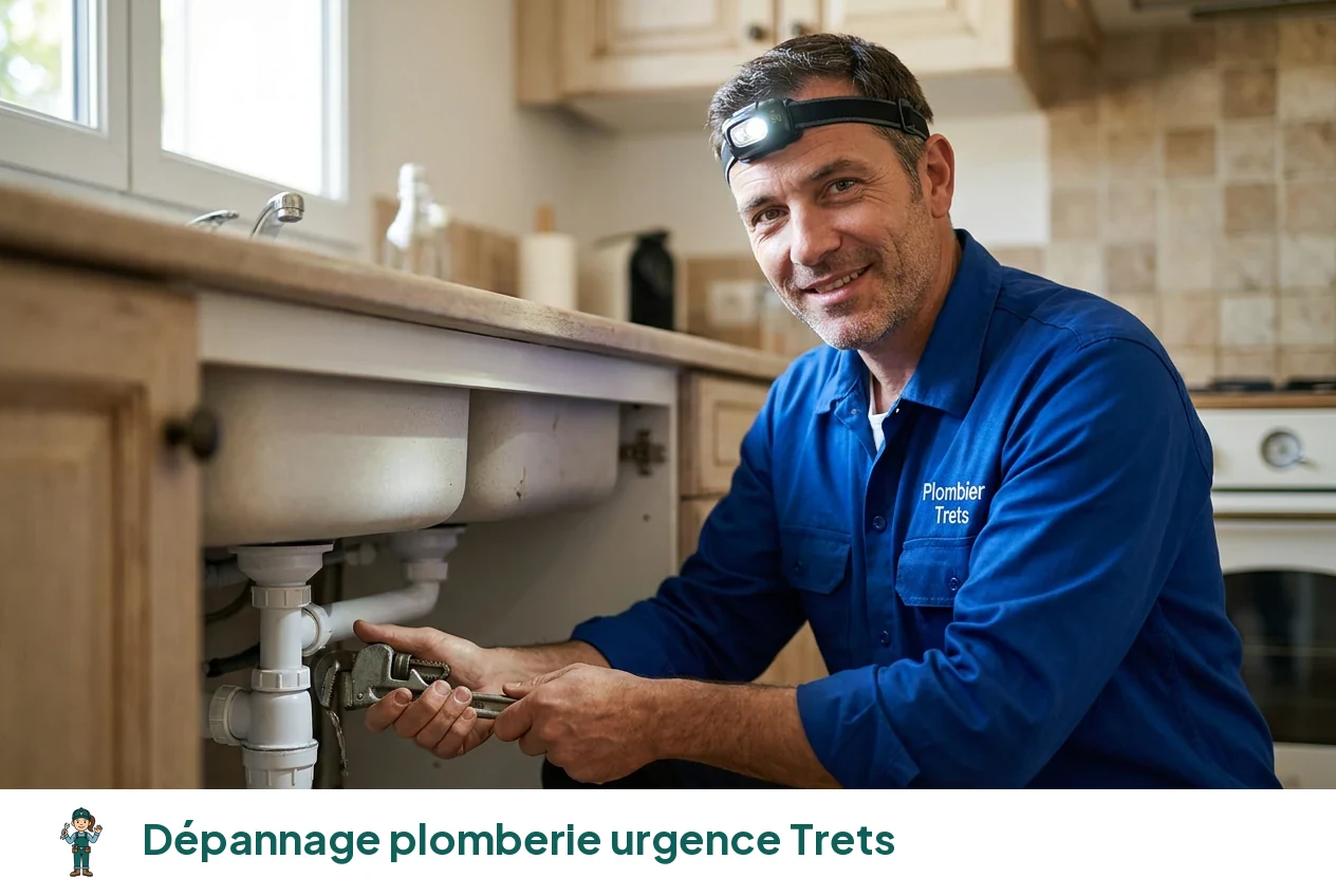 Dépannage plomberie urgence à Trets