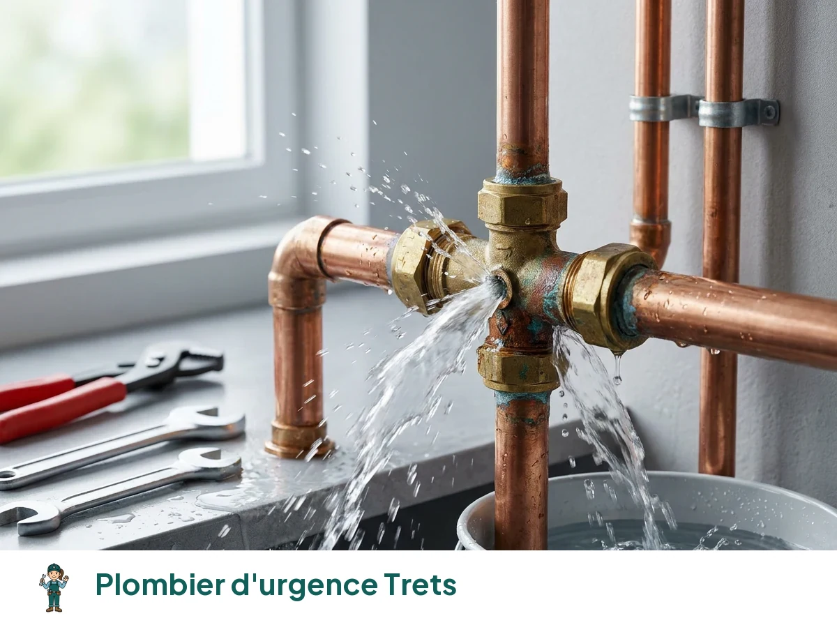 Plombier d'urgence à Trets