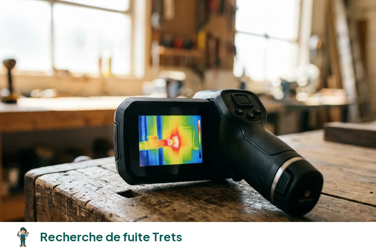 Recherche de fuite à Trets