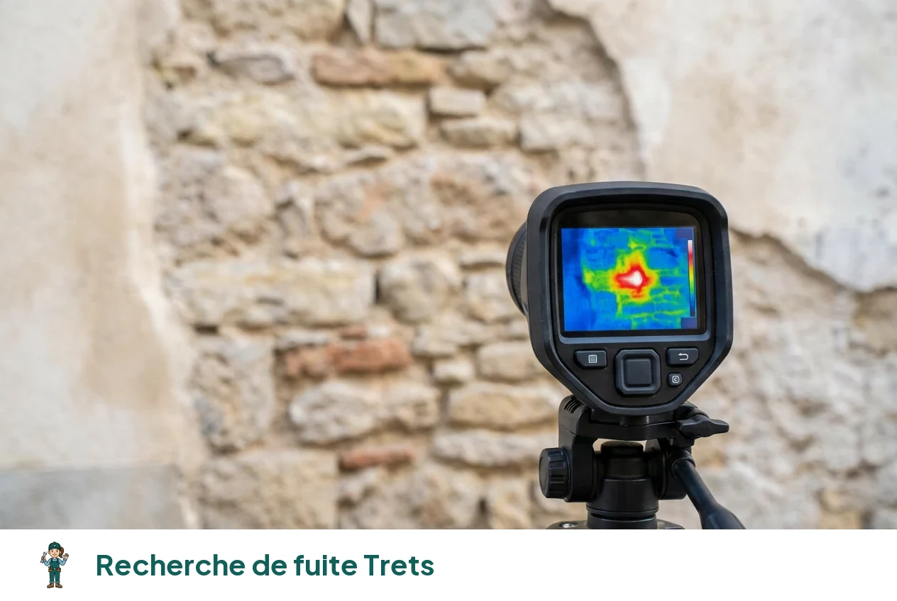 Recherche de fuite à Trets