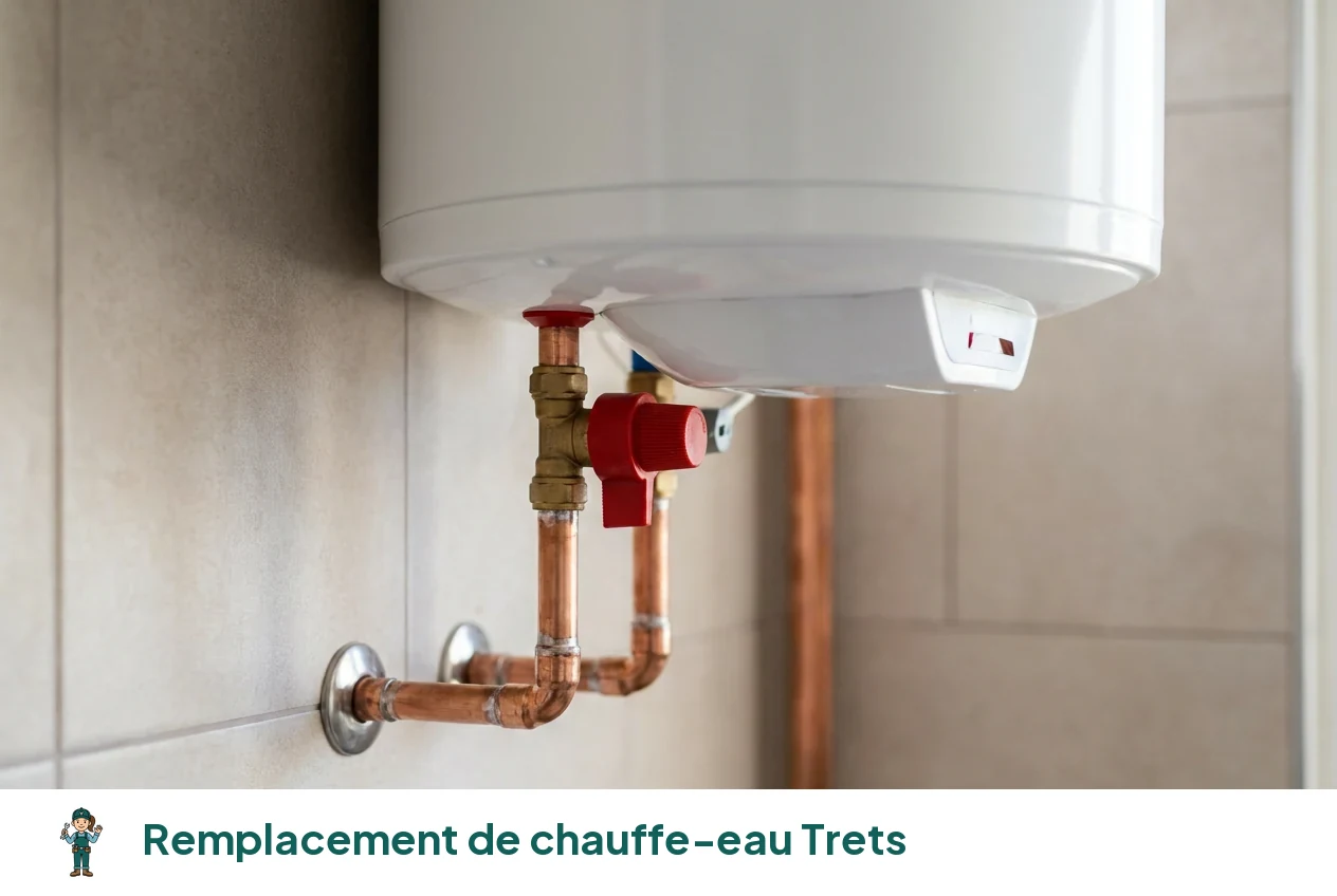 Remplacement de chauffe-eau à Trets
