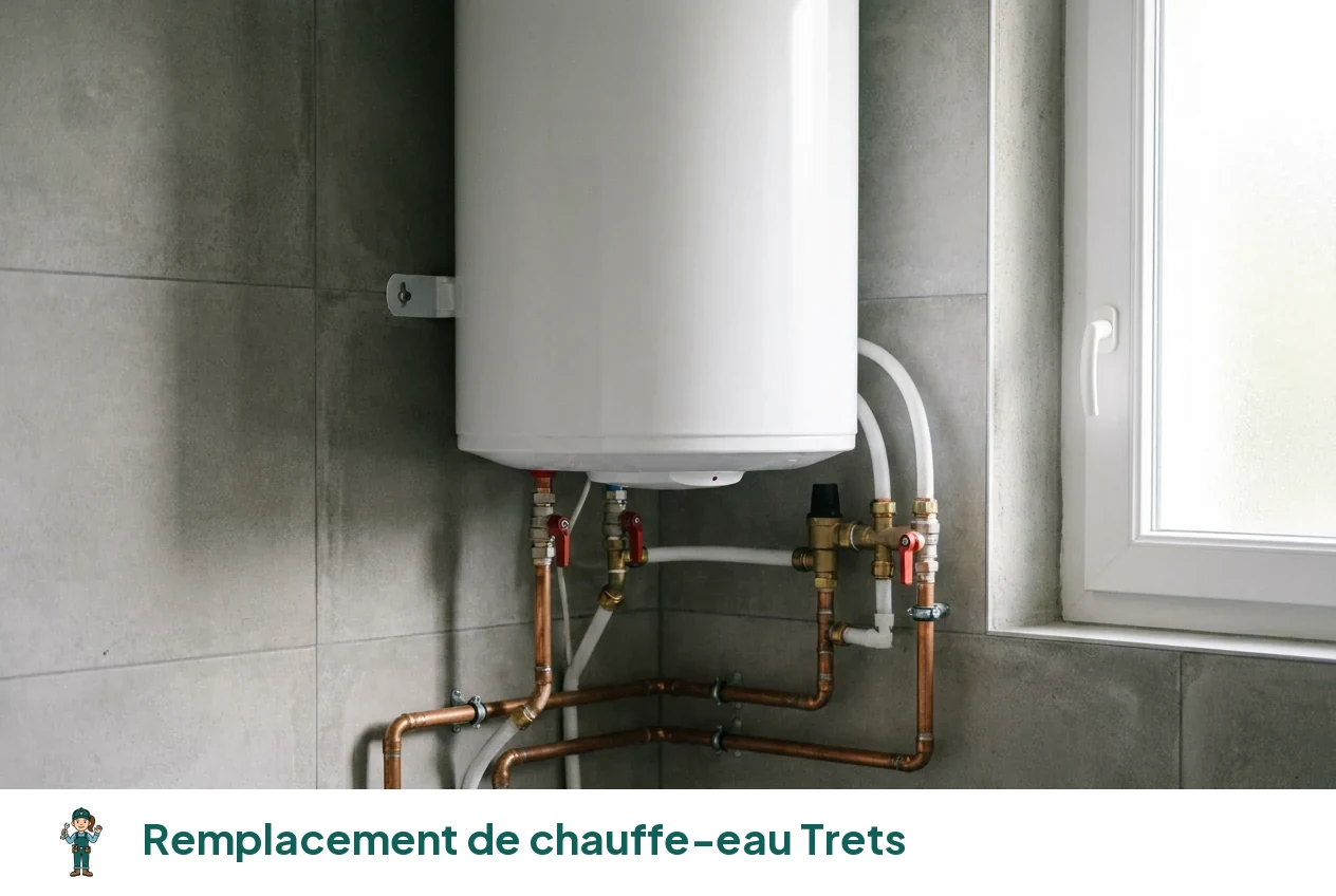 Remplacement de chauffe-eau à Trets