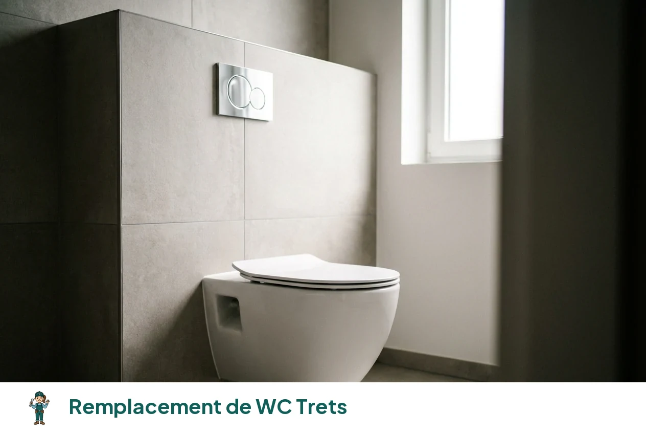 Remplacement de WC à Trets