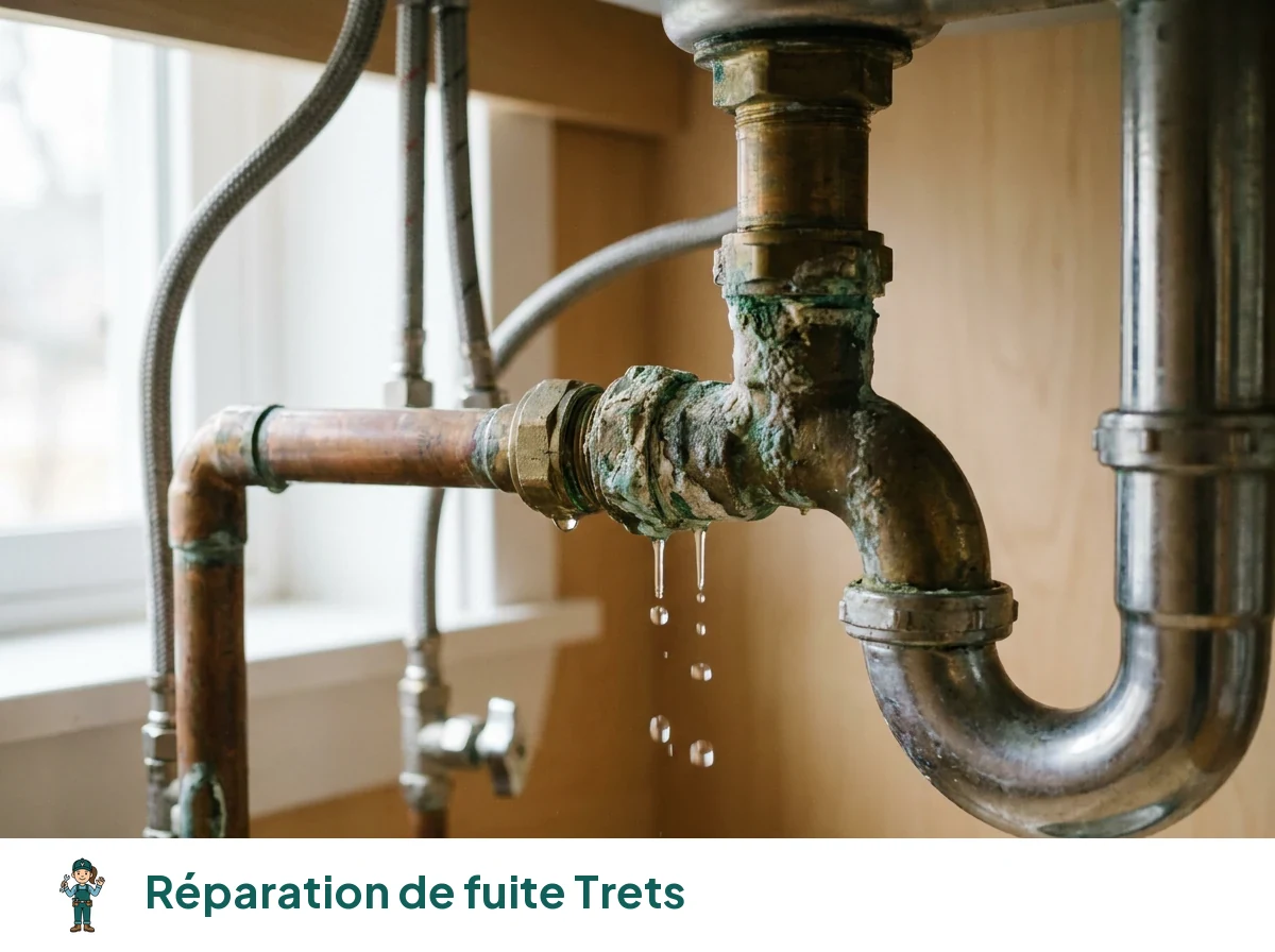 Réparation de fuite à Trets