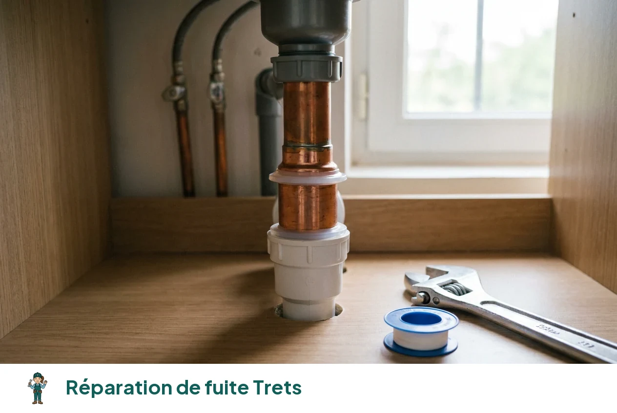 Réparation de fuite à Trets