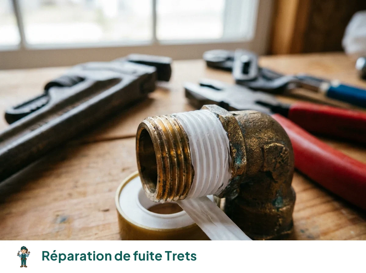 Réparation de fuite à Trets