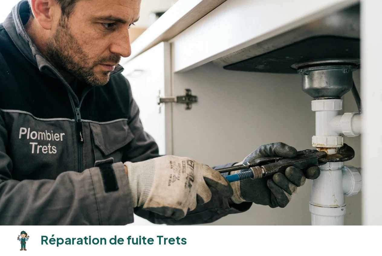 Réparation de fuite à Trets